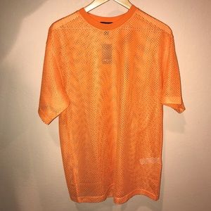 NWT Orange Mesh T-shirt